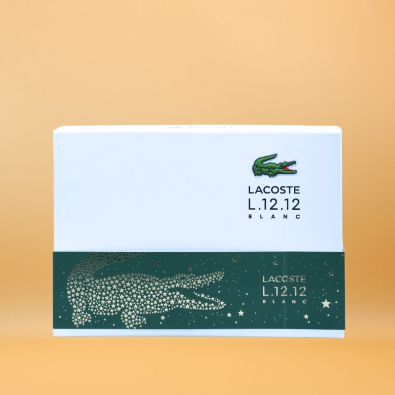 LACOSTE L.12.12 BLANC MEN 3PCS SET