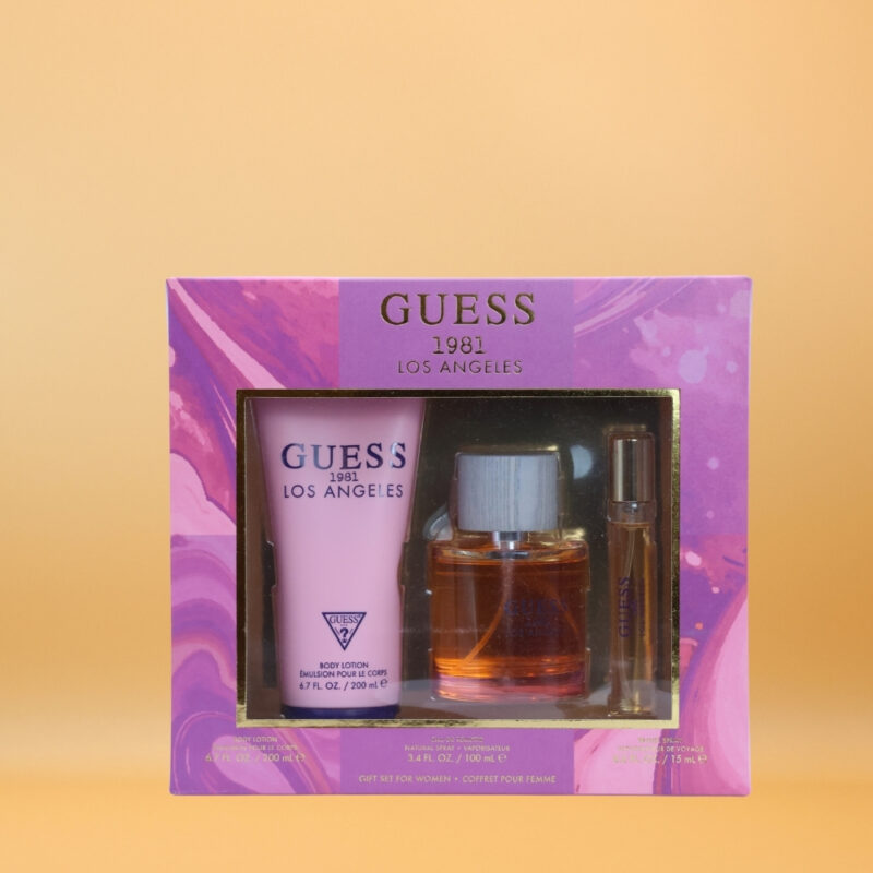 GUESS 1981 LOS ANGELES WOMAN GIFT SET